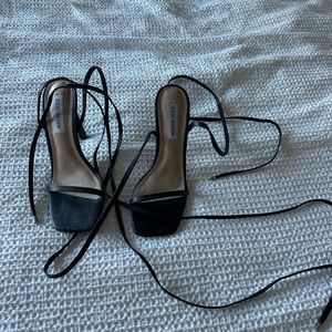 Steven madden black heels